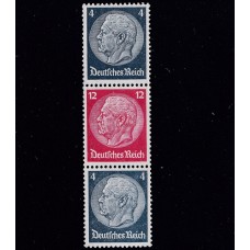 ALEMANIA 1934 ESTAMPILLAS SE-TENANT ZUSAMMENDRUCKE NUEVAS MINT MI S164 10 €